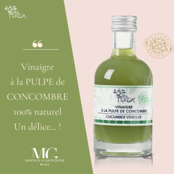 VINAIGRE A LA PULPE DE CONCOMBRE