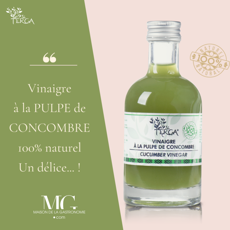 VINAIGRE A LA PULPE DE CONCOMBRE