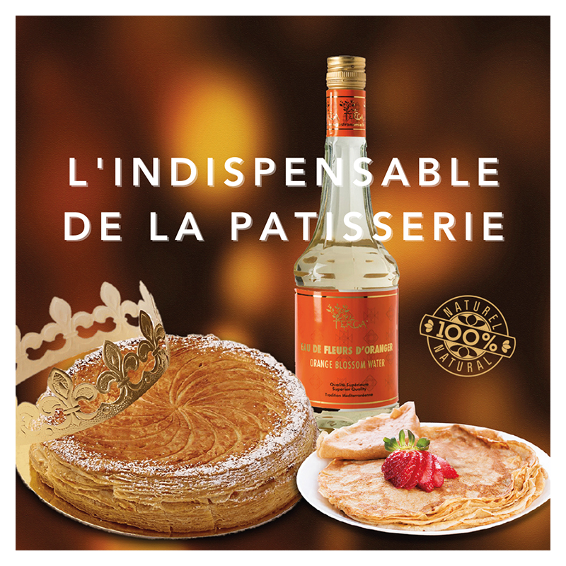 EAU DE FLEUR D'ORANGER GALETTE ET CREPE