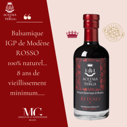 balsamique IGP de Modène ROSSO ♕ - 8 ans 100% naturel