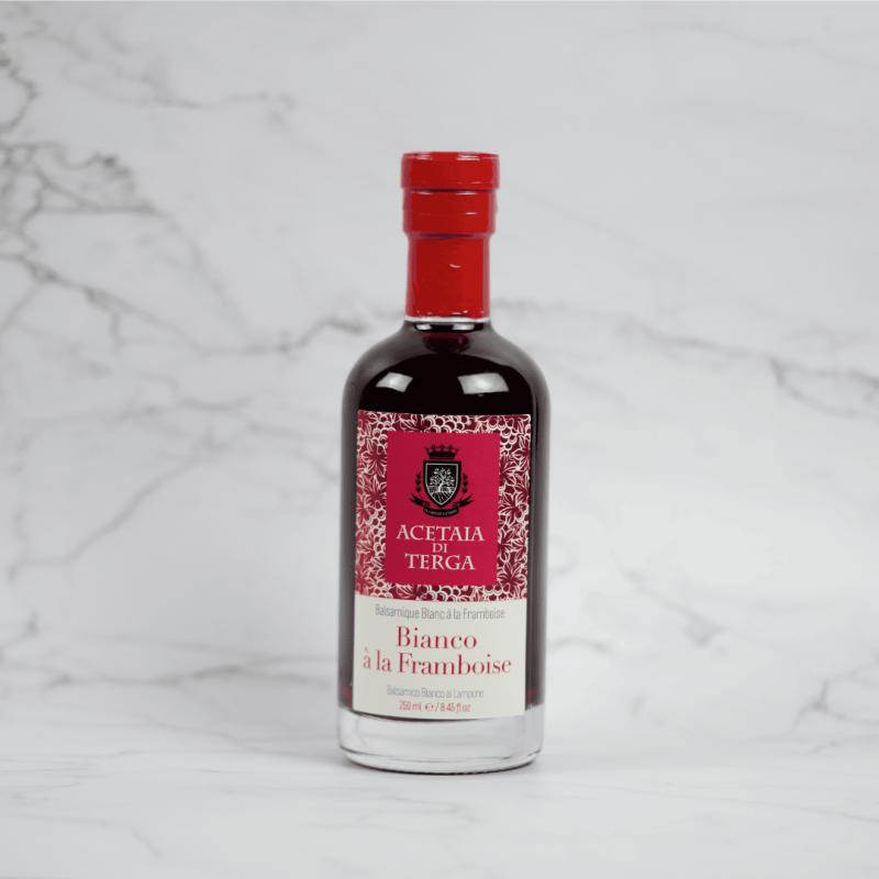 BALSAMIQUE BIANCO A LA FRAMBOISE ACETAIA DI TERGA PREMIUM - 100% NATUREL