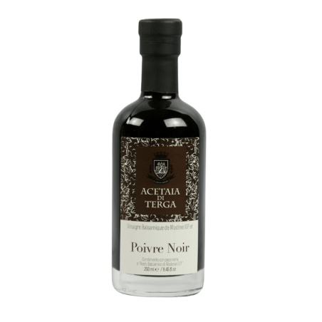 VINAIGRE BALSAMIQUE IGP DE MODENE ET POIVRE NOIR ACETAIA DI TERGA