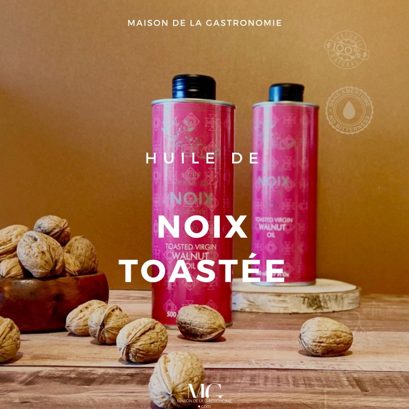 HUILE VIERGE DE NOIX TOASTE PREMIUM TERGA - 100% NATUREL