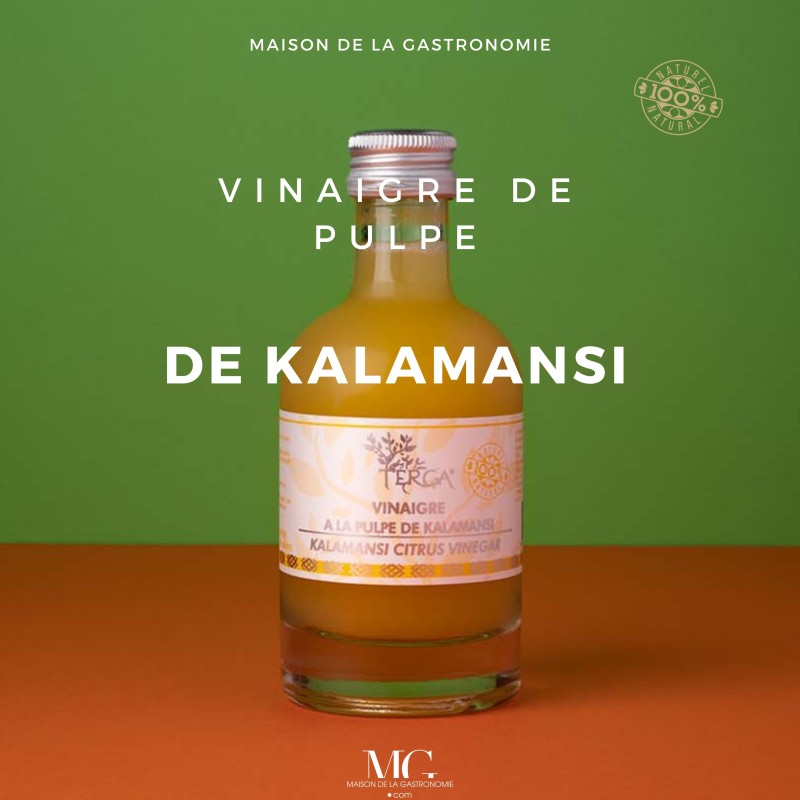 VINAIGRE A LA PULPE DE KALAMANSI TERGA PREMIUM - 100% NATUREL