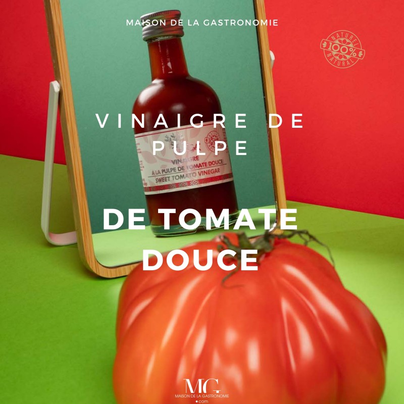 VINAIGRE A LA PULPE DE TOMATE DOUCE TERGA PREMIUM - 100% NATUREL