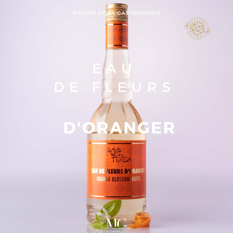 Eau de Fleurs d'Oranger TERGA - 100% naturelle - PRODUIT DE CHEFS
