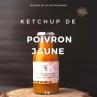 KETCHUP GASTRONOMIQUE DE POIVRON JAUNE TERGA PREMIUM - 100% NATUREL
