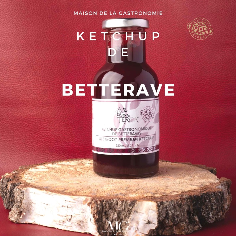 KETCHUP GASTRONOMIQUE DE BETTERAVES TERGA PREMIUM - 100% NATUREL
