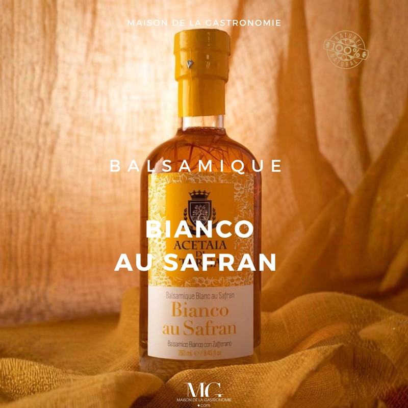 BALSAMIQUE BIANCO AU SAFRAN ACETAIA DI TERGA PREMIUM - 100% NATUREL