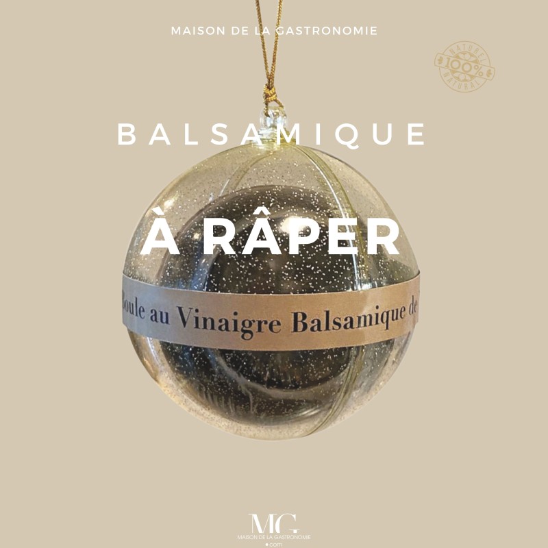 BOULE DE VINAIGRE BALSAMIQUE DE MODENE A RAPER PREMIUM 100% NATUREL