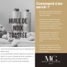 DUO D'EXCEPTION D'HUILE DE NOIX ET DE NOISETTE VIERGES PREMIUM TERGA