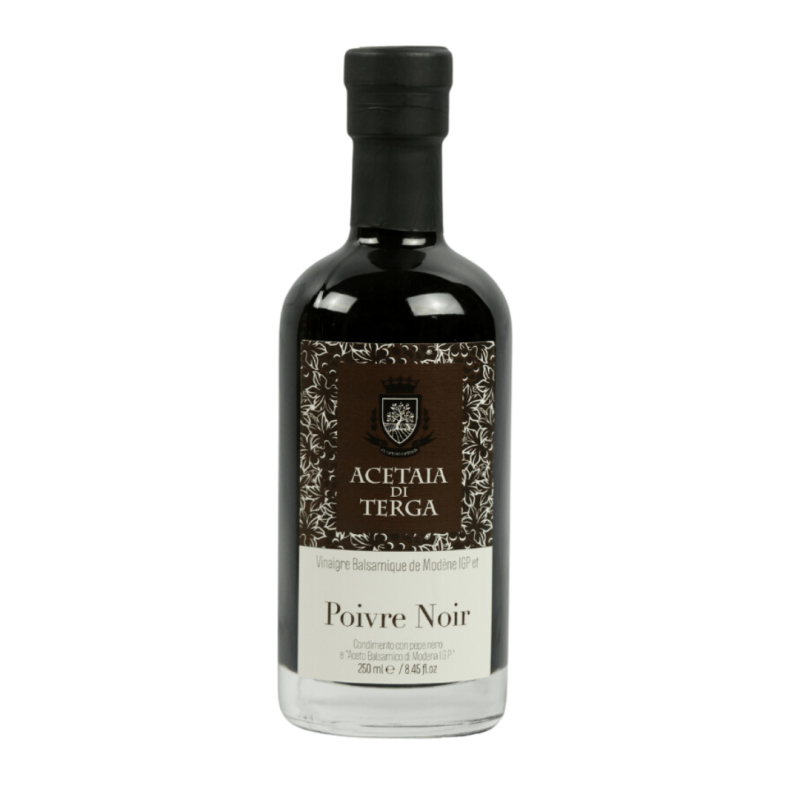 MIGNONNETTE VINAIGRE BALSAMIQUE IGP DE MODENE ET POIVRE NOIR ACETAIA DI TERGA