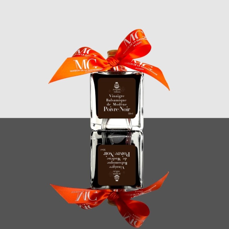 MIGNONNETTE VINAIGRE BALSAMIQUE IGP DE MODENE ET POIVRE NOIR ACETAIA DI TERGA