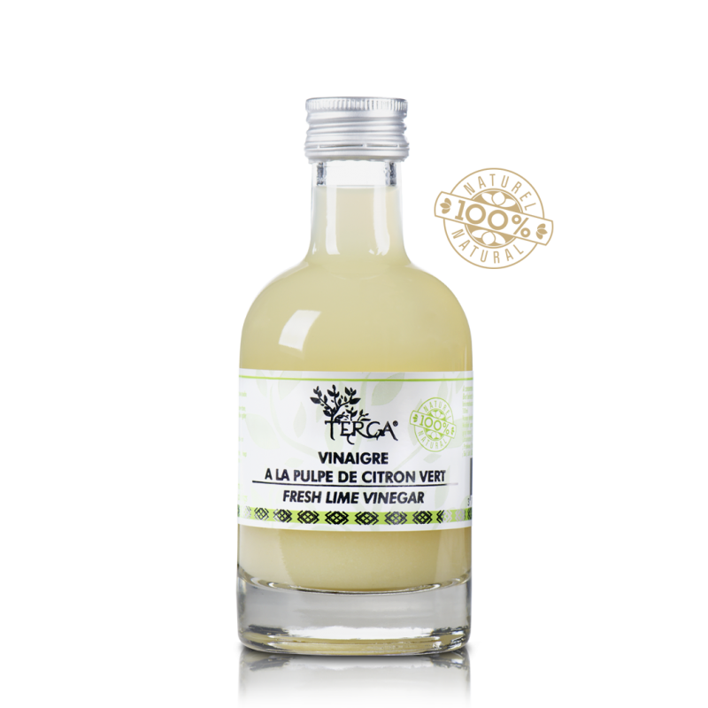 ANTI GASPI VINAIGRE A LA PULPE DE CITRON VERT TERGA PREMIUM - 100% NATUREL