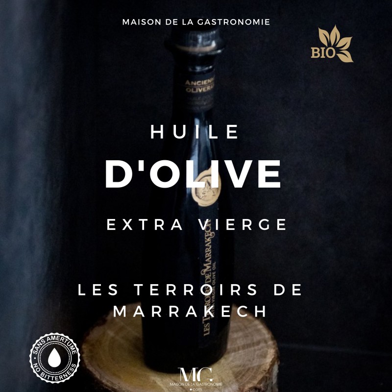 HUILE D'OLIVE EXTRA VIERGE BIO PREMIUM LES TERROIRS DE MARRAKECH TERGA