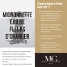 MIGNONNETTE EAU DE FLEURS D'ORANGER 100% NATURELLE PREMIUM TERGA