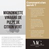 MIGNONNETTE VINAIGRE DE CITRON VERT PREMIUM TERGA