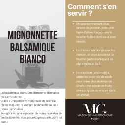MIGNONNETTE BALSAMIQUE BIANCO PREMIUM TERGA