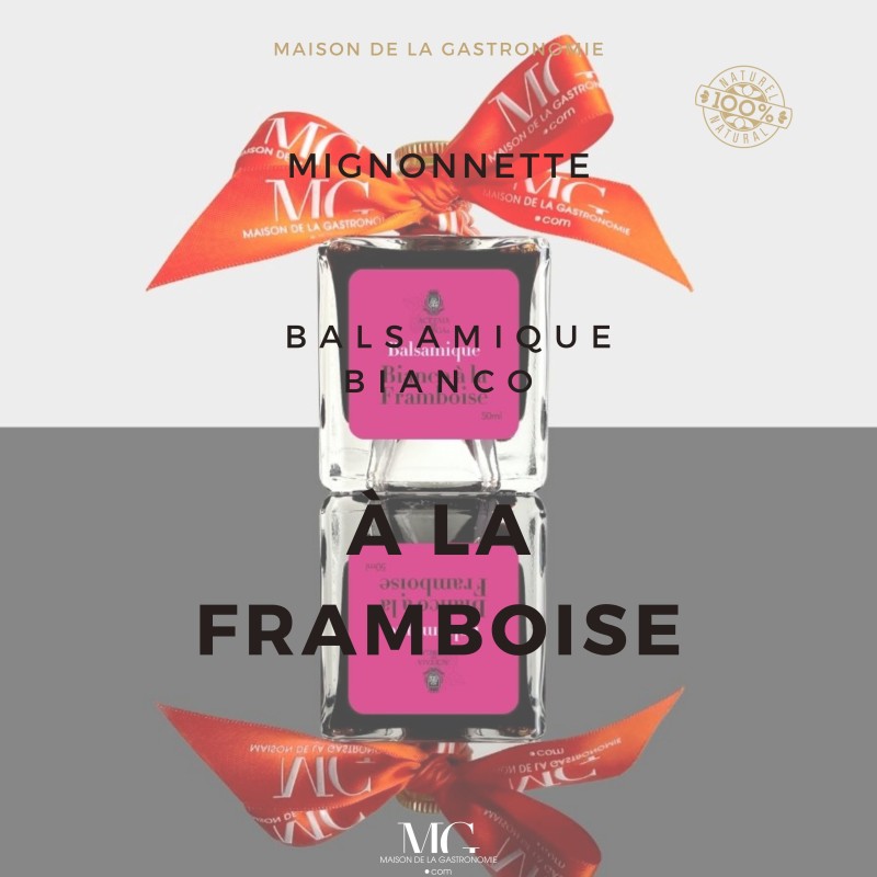 MIGNONNETTE BALSAMIQUE BIANCO A LA FRAMBOISE ACETAIA DI TERGA PREMIUM - 100% NATUREL