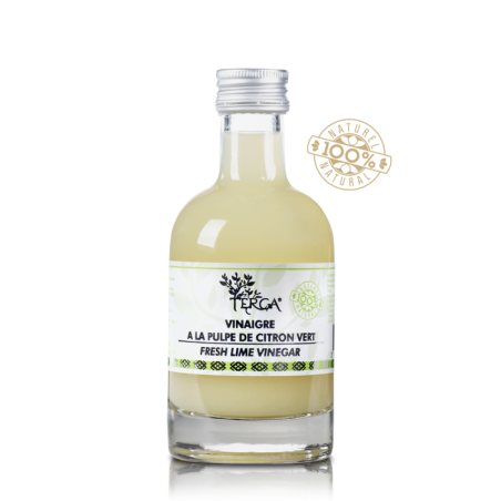 VINAIGRE A LA PULPE DE CITRON VERT TERGA PREMIUM - 100% NATUREL