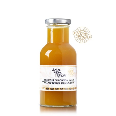 ketchup gastronomique de poivron jaune 100% naturel
