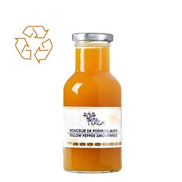 ANTI GASPI KETCHUP GASTRONOMIQUE DE POIVRON JAUNE TERGA PREMIUM - 100% NATUREL