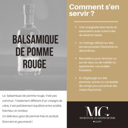 La Rentrée des Gourmets – Huile de Noisette & Balsamique Pomme Rouge