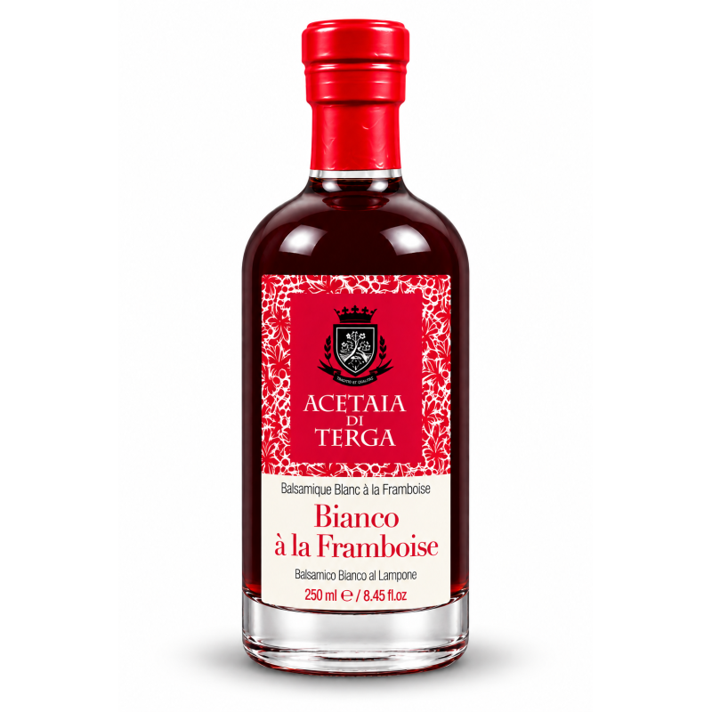 BALSAMIQUE BIANCO A LA FRAMBOISE ACETAIA DI TERGA PREMIUM - 100% NATUREL