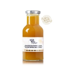 ketchup gastronomique de poivron jaune 100% naturel